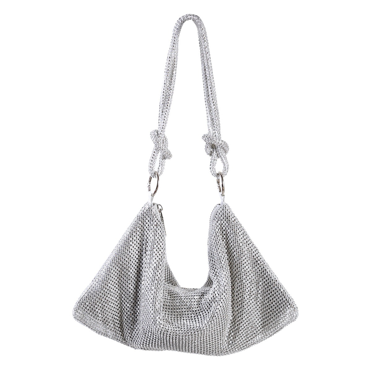 2023 nuevo bolso de mujer bolso de diamantes de imitación de rey bolso de hombro incrustado en diamantes bolso portátil popular Bolso pequeño portátil bolso de mujer