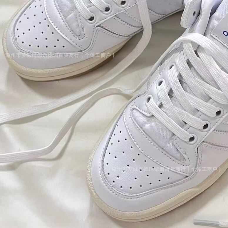 Original Forum84 Low-Top Sneakers from Putian, Adidas Low-Top Casual Skate Shoes, Retro Fashion Versatile Casual Women's Shoes