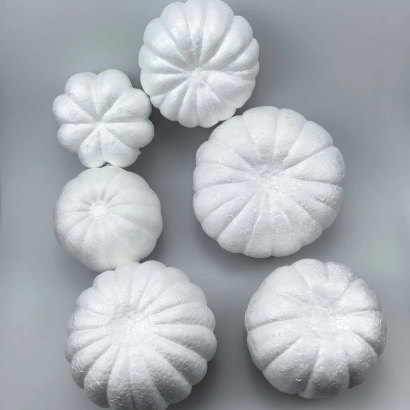 Foam Pumpkin White Blank Simulation Preschool DIY Handmade Accessories Halloween Simulation Pumpkin Bar Shopping Mall Foam Pumpkin White Blank Simulation Preschool DIY Handmade Accessories Halloween Simulation Pumpkin Bar Shopping Mall