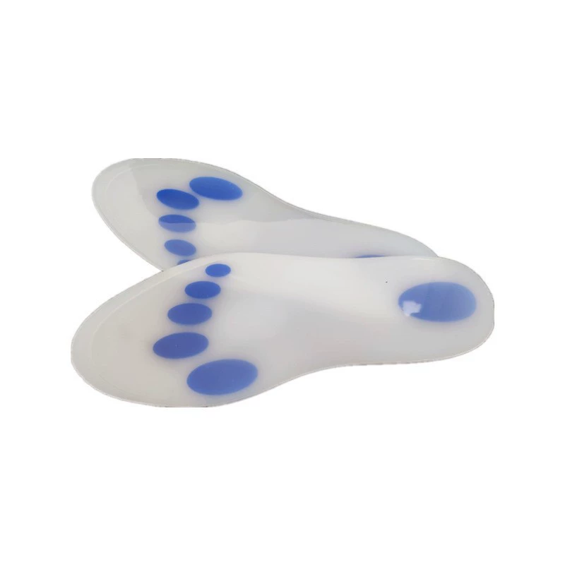 Мужские и женские повседневные спортивные стельки молочно-белые силиконовые стельки мягкие стельки для ног