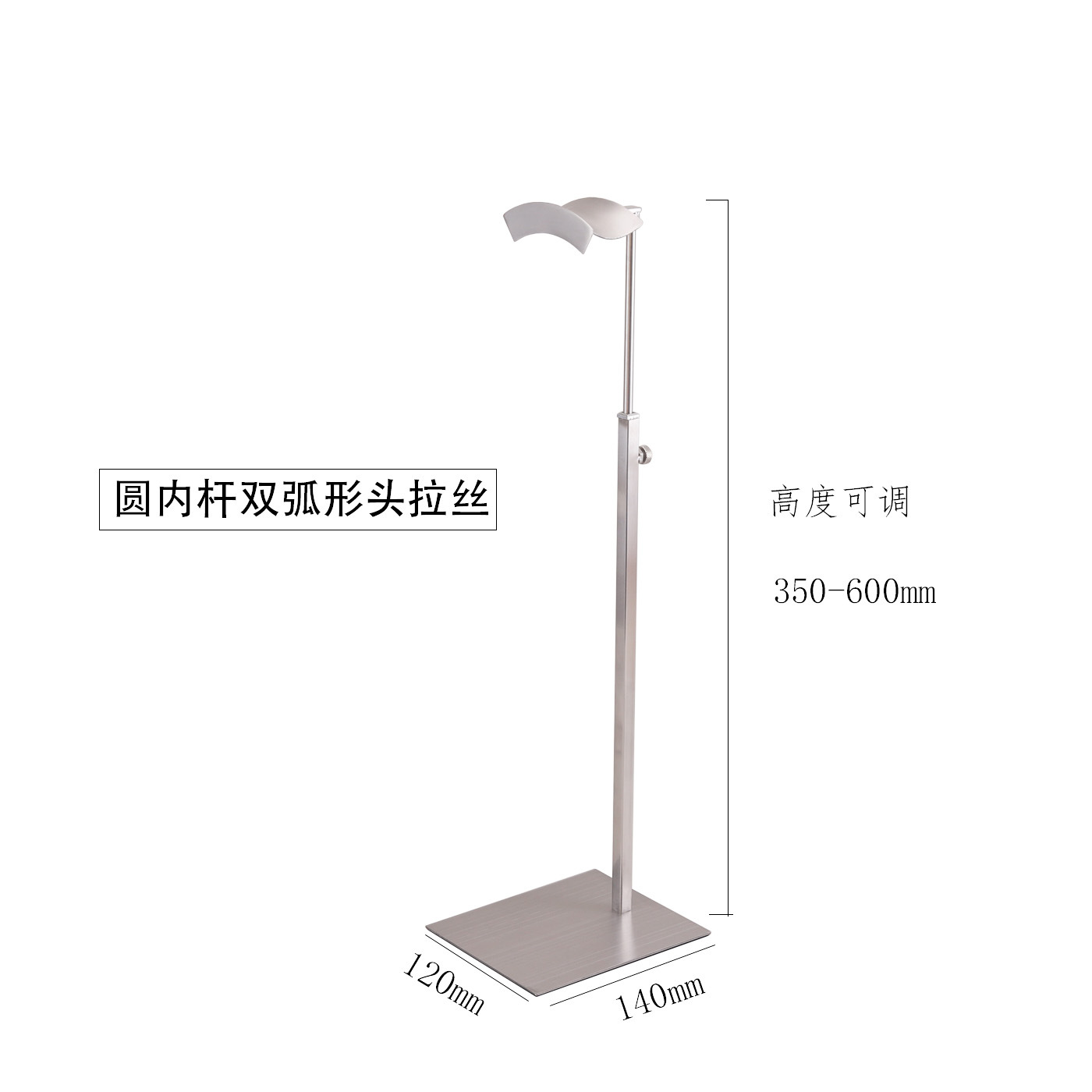 Круглый внутренний стержень с двойной дугообразной головкой для рисования