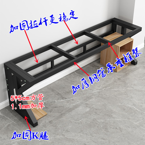 Simple double computer table bedroom home office long table e-sports wall desk desktop learning writing table