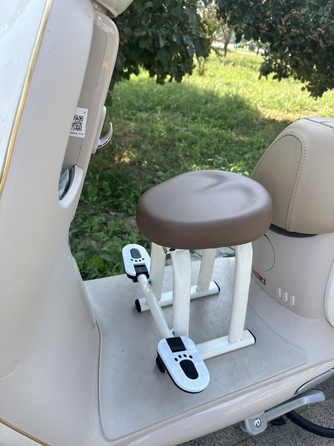 Electric Vehicle Child Seat, Electric Motorcycle Small Stool Seat, Foldable Footrest Seat, Detachable Fence Seat, Hot-Selling