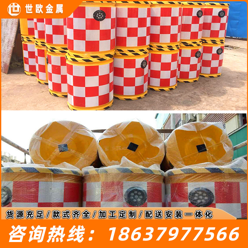 충돌 방지 배럴 회전 성형 라운드 배럴 도로 충돌 방지 건설 교통 안전 격리 부두 블로우 성형 충돌 방지 배럴
