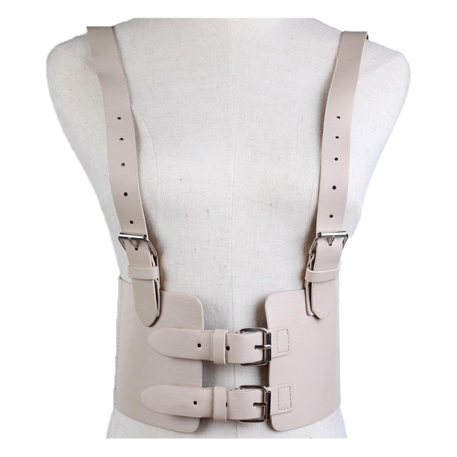 Personalizada retro dulce correa de la cintura de las mujeres del sello decorativo camisa de vestir de cuero de LA PU suave hebilla chaleco correa de la correa