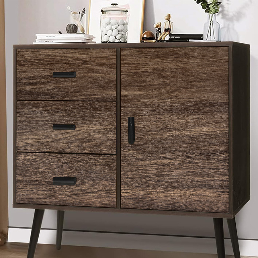 Rotbraune Holzoptik Klebefolie Für Wandgestaltung Und Möbel_voghion.com