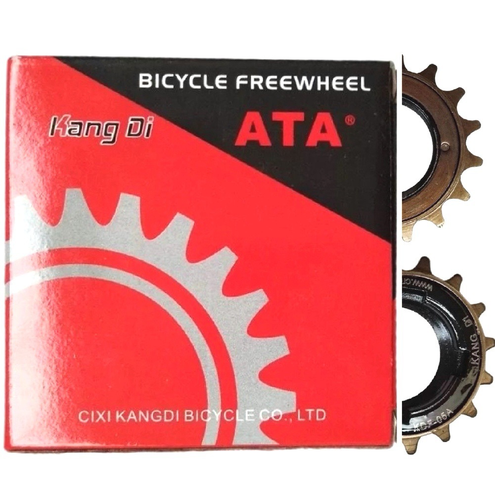 ATA Bicicleta Vehículo eléctrico de una sola pieza volante de una sola velocidad 20 dientes/20 t de diente completo volante bidireccional activo volante de una sola pieza