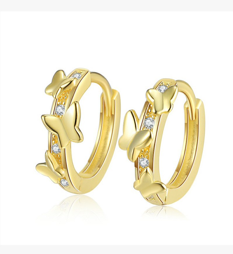 5g Weight 925 Sterling Silver Ear Needle Material Earrings Classification 1 Pair Quantity Holiday, Daily Occasion 1 Pair 925 Sterling Silver Geometric Earrings