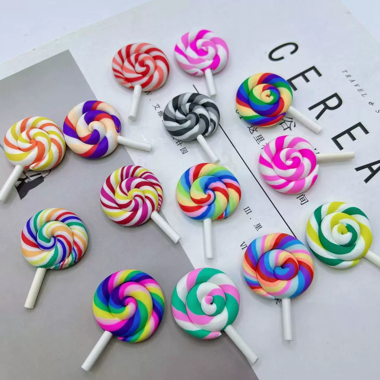 Rainbow ceramics, cream phone case, accessory, accessories, decorations, direct factory sales
