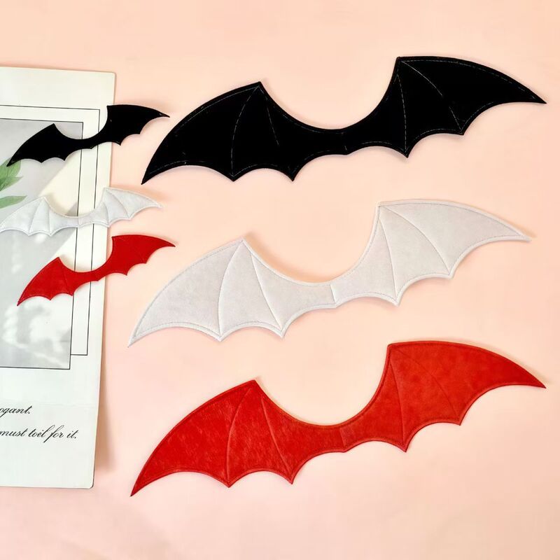 Felt Cloth Devil Bat Wings DIY Handmade Accessories Halloween Costume Vampire Hairpin Decorative Accessories Felt Cloth Devil Bat Wings DIY Handmade Accessories Halloween Costume Vampire Hairpin Decorative Accessories