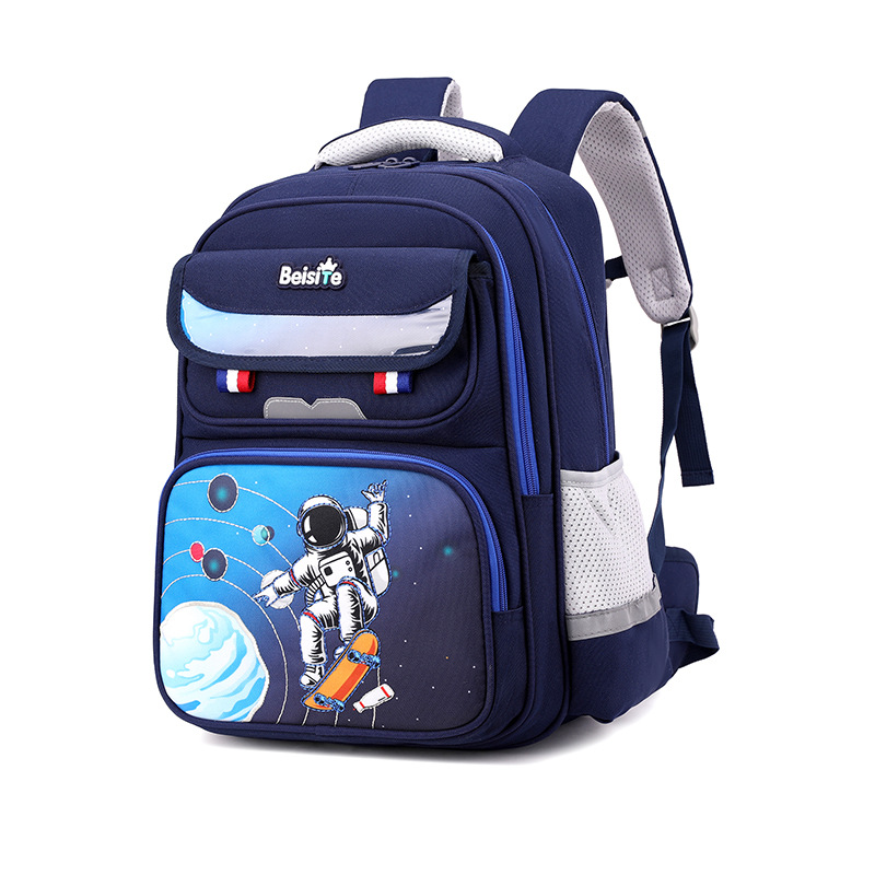 Mochilas escolares para estudiantes de primaria de primer a tercer a sexto grado, niños, impermeables, reducción de carga, protección de la columna, mochila, niñas de 6 a 12 años