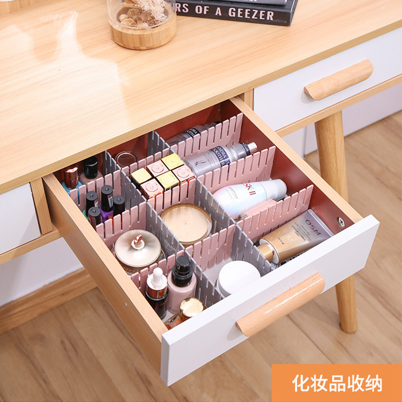 Home drawer storage partition tablet Plastic divisions separated…
