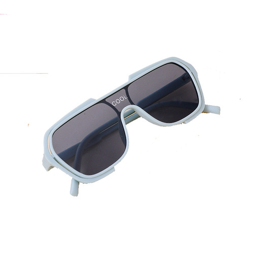 New children's sunglasses Korean style fashion ins fashion catwalk street photography glasses one-piece children's glasses