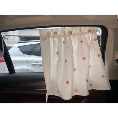Car curtains – Blind - peach-car-curtain-7046cm