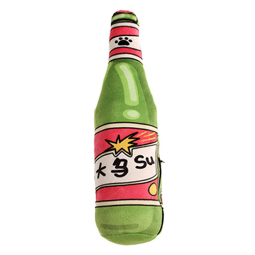 Qmonster Cat Wine Cat Mint Cat Plush Toy Large Usu Wine Bottle Pillow Makes Cat Chew It