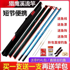 釣り竿、ハンドロッド、超軽量、超硬釣り竿、フナ竿、鯉竿、釣具セット、組み合わせセット、ストリーロッド