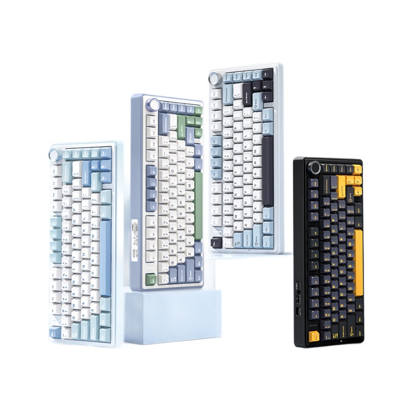 (AULA) タランチュラ F75 カスタマイズされた 3 モード メカニカル キーボード ガスケット構造フルキー ホットスワップ可能なワイヤレス Bluetooth|undefined
