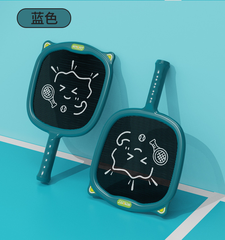 三合一弹弹球拍儿童玩具球拍室内运动网球羽毛球拍户外运动球拍|undefined