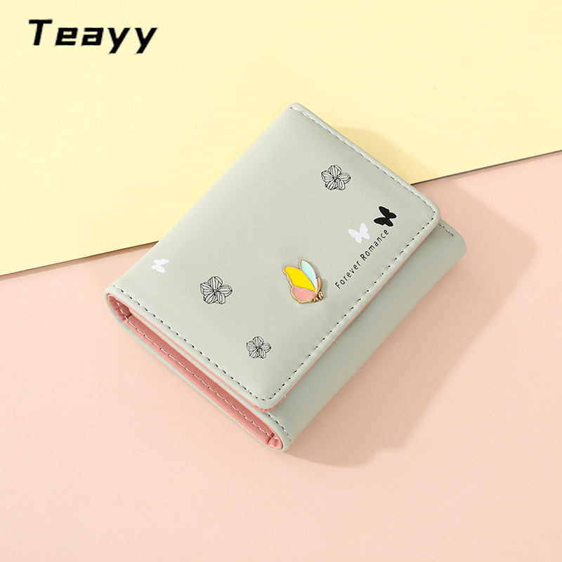 Short Women's Wallet 2022 Summer Trendy Versatile Bag Coin Purse Fashion Small Wallet Versatile Women's Wallet