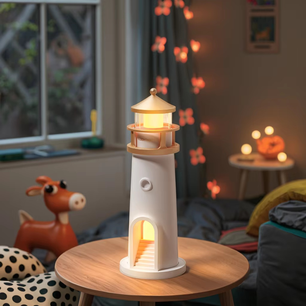 Nuevo faro, luz de proyección lunar, sensor del cuerpo humano, luz nocturna de control remoto, dormitorio, luz ambiental para dormir, regalo de audio Bluetooth