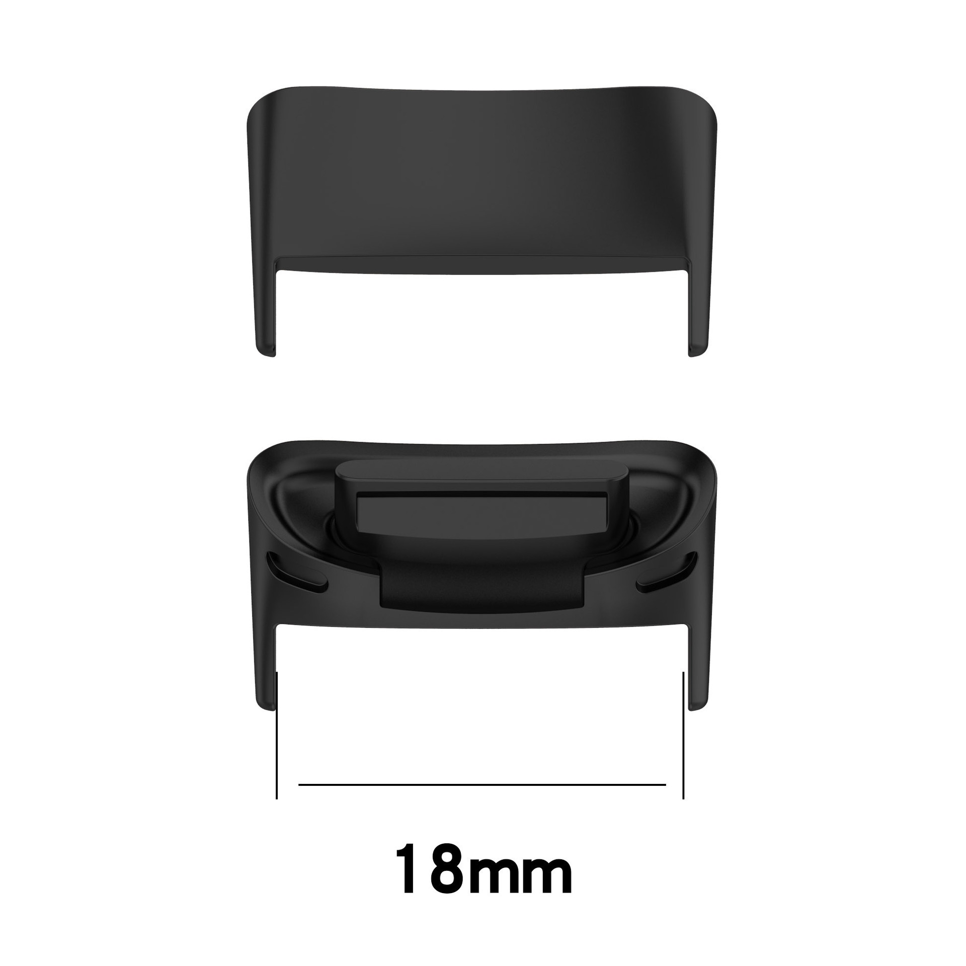 Suitable for fitbit charge5 Bracelet Special Metal Connector charge5 Head Particles 316 Stainless Steel Plug