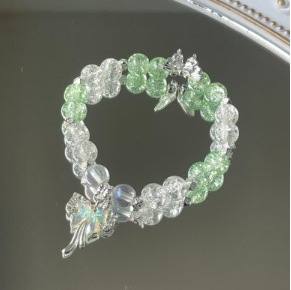 S105-Pulsera Mariposa Hada Explosiva Verde#SZ818