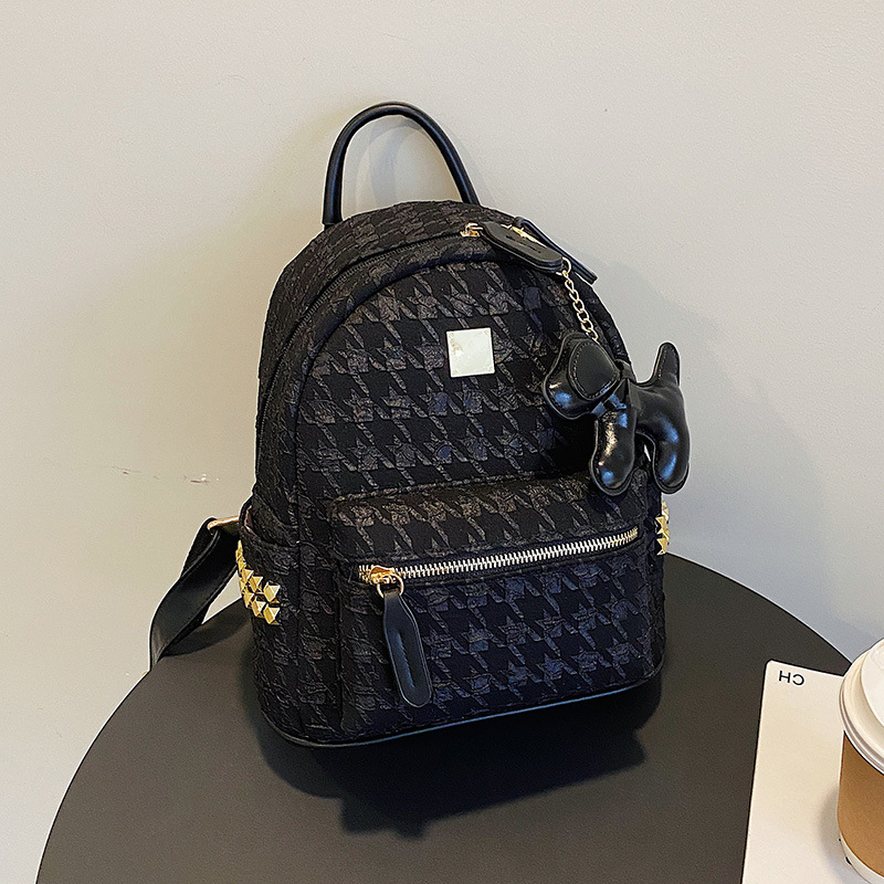 블랙 + 강아지 장식품