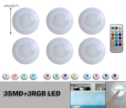 smart creative touch night light for wardrobe