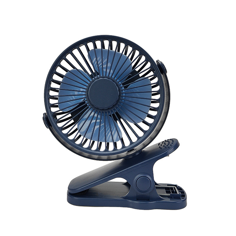 Ventas directas de fábrica Ventilador de clip USB Mini ventilador de clip pequeño silencioso Modelo de carga Clip de dormitorio sin escobillas Ventilador pequeño