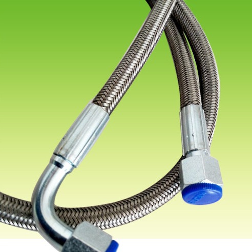 PTFE铁氟龙总 成双弯头