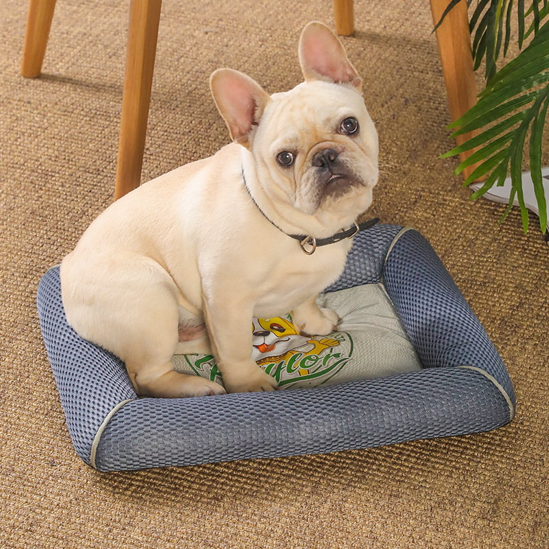 狗窩貓窩秋季新款寵物床墊子泰迪涼席狗狗坐墊大中小型犬寵物用品