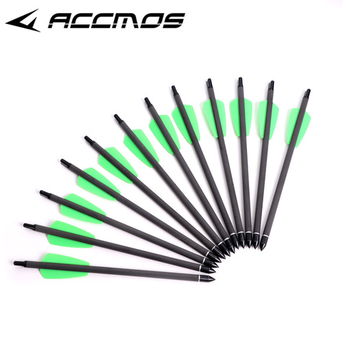 ACCMOS 7.5-inch 15-inch pure carbon crossbow with replaceable head bow and arrow shooting arm in various sizes