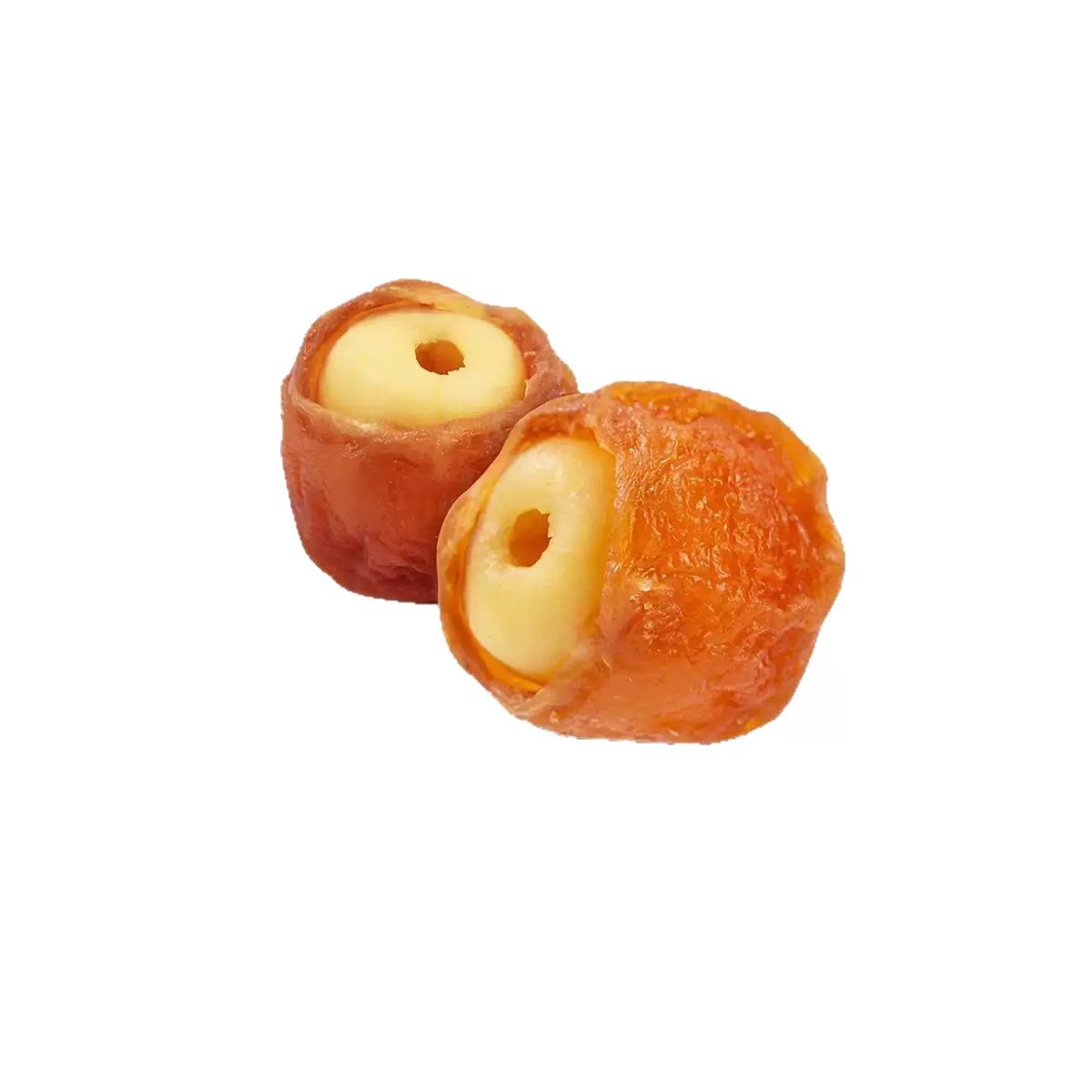 Longan-Wrapped Lotus Seed Snack (Gui Yuan Bao Lian Zi) — 500g Dried Fruit & Herb Treat in use