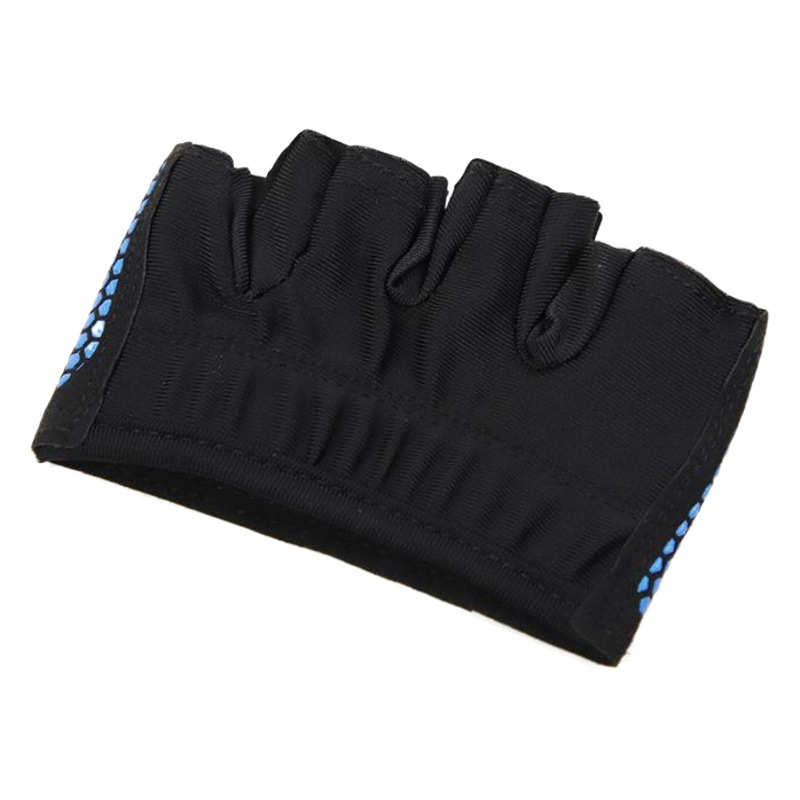 Non-Slip Silicone Yoga Half-Palm Four-Finger Gloves Hanging Bar Dumbbell Fitness Gloves