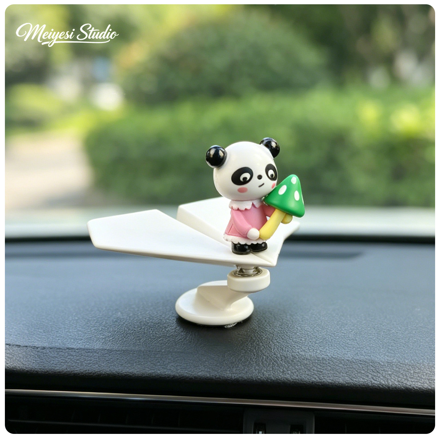 Crayón nuevo avión giratorio 2026 nuevo automóvil adorable joyería de dibujos animados decoración de curación descompresión