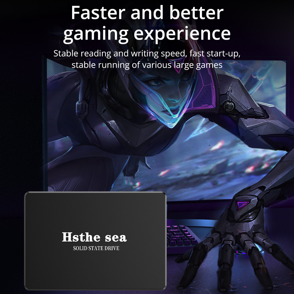 Nuevo SSD SSD 128gb256GB512G 1T portátil de escritorio universal 2.5 pulgadas SATA3 al por mayor