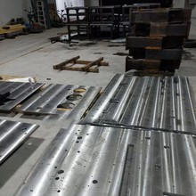 大型cnc加工 精密机械零件铝板加工底板定做 数控龙门铣加工厂