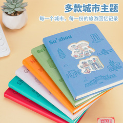 中空旅行スタンプブック、スタンプ集め用A5ノート、カスタムロゴ入り専用IPハンドブック、カスタムチェックインブック