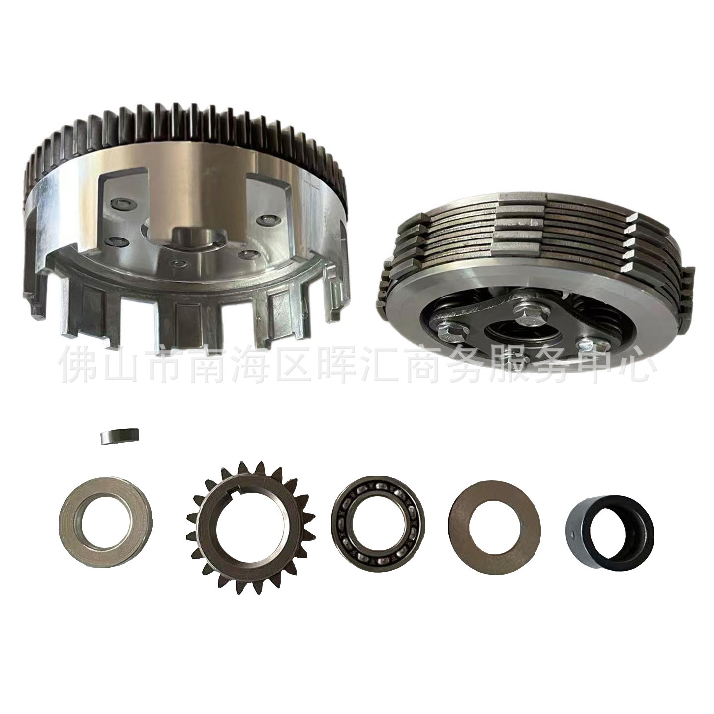 Fabricantes de embrague del sudeste asiático piezas de motocicleta WAVE125 W125 4 columnas 5 piezas de embrague conjunto tambor