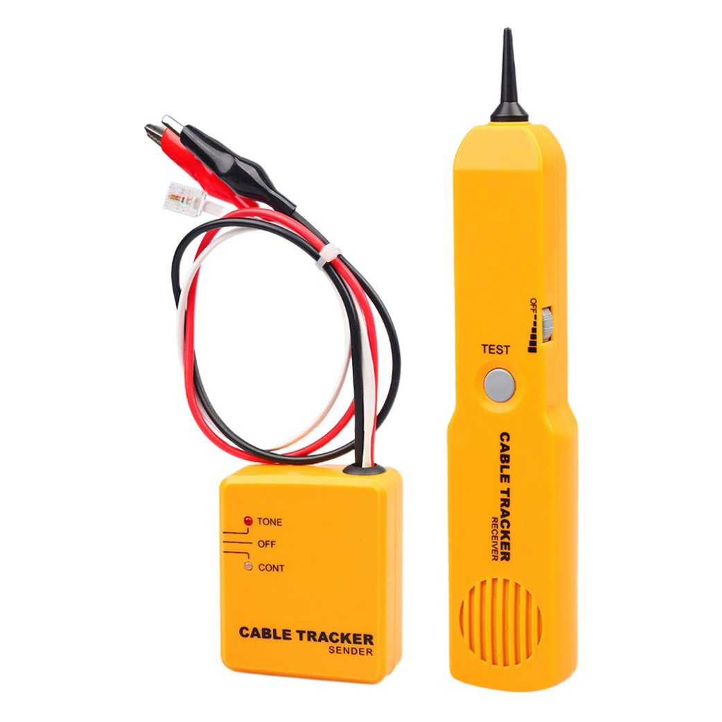 Внешняя торговля телефонный линейный искатель линий RJ11 линейный искатель сетевой тестер короткого замыкания зажим типа «крокодил» измеритель линии