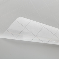 Mosaic glass sticker decorative sliding door electrostatic glue-free glass film living room balcony semi-transparent square window sticker