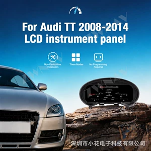 2008-2014 Audi TT üçün 10.9 düym tam LCD cihaz paneli, odometr