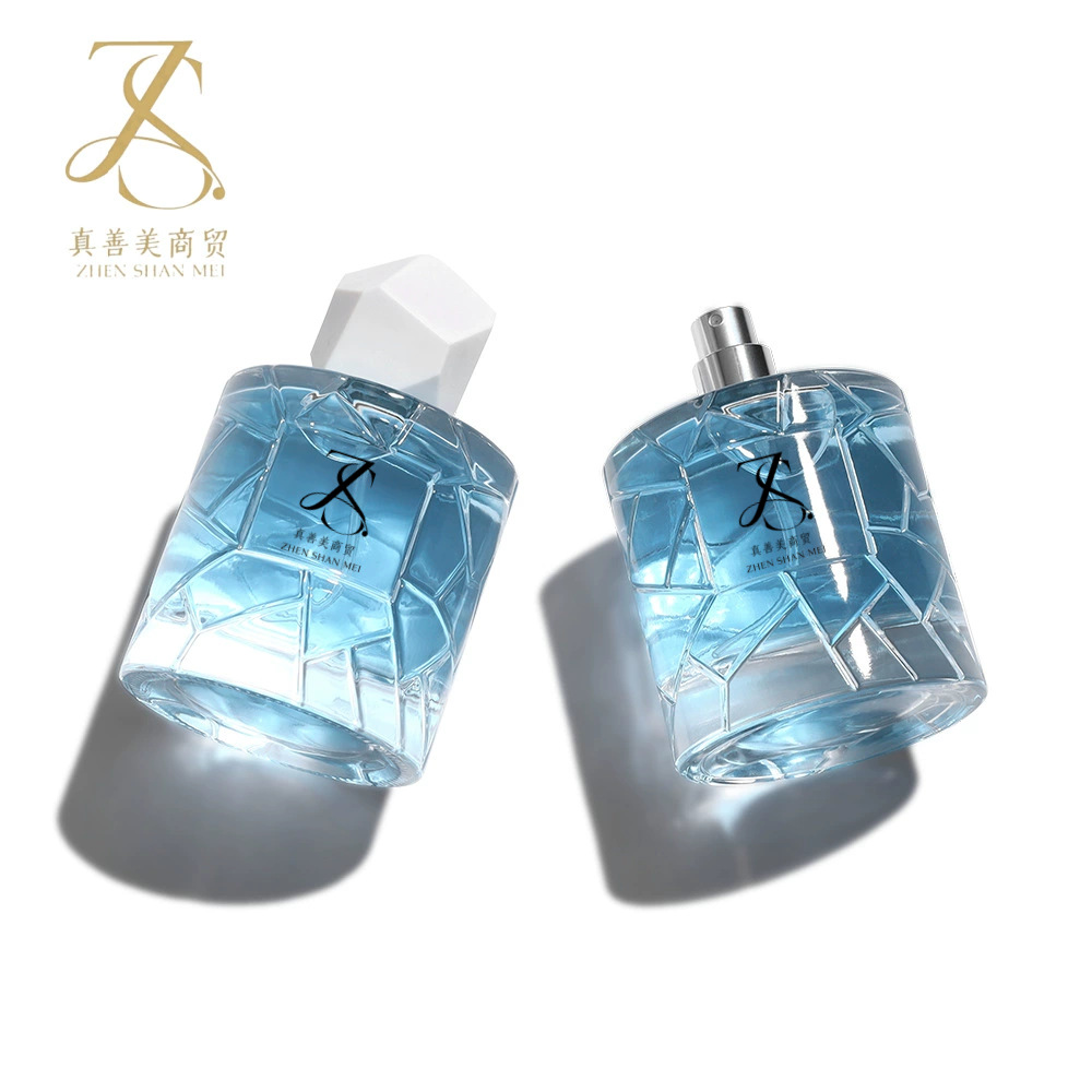 Inventario de alto grado de vidrio botella de perfume envasado spray conjunto completo de botella de perfume de 100ml image 3