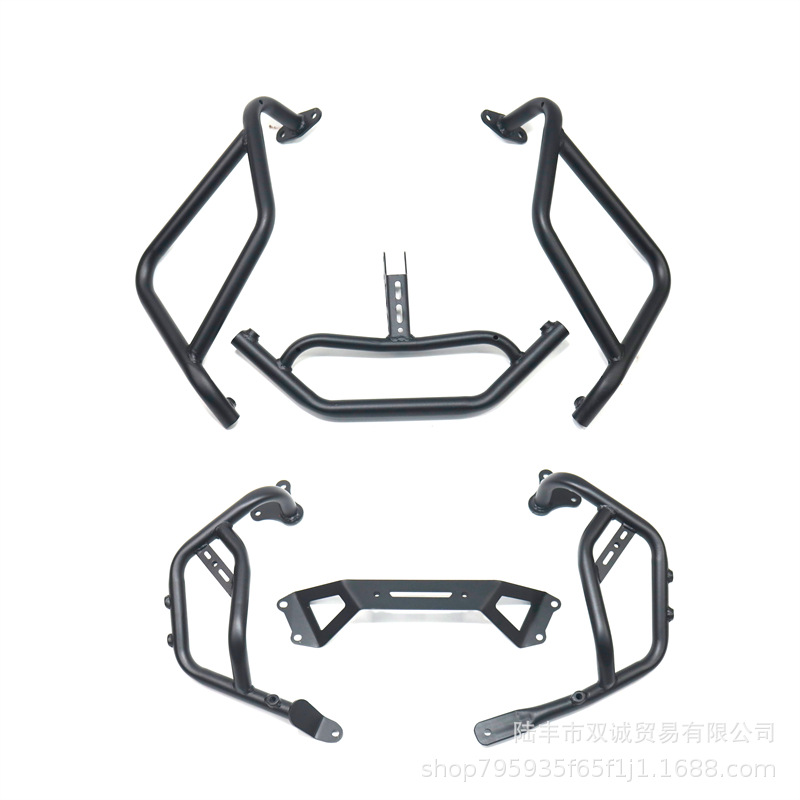 Suitable for Honda Transalp750 Modified Bumper Bar Xl750 Upper and Lower Bumper Bars Engine Fuel Tank Protection Bumper Bar