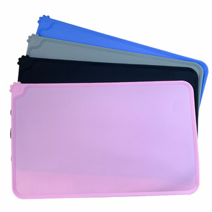 Silicone Pet Mat, Non-Slip, Anti-Dirty, Cat Claw Pattern, Silicone Pet Meal Mat, Waterproof Car-Mounted Easy-To-Clean Pet Placemat