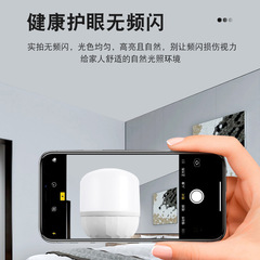 Super Bright Household LED Bulb E27 Screw Base High-end Bulb Ballast Lamp High Power Three-proof Energy-saving Plastic Ballast Lamp