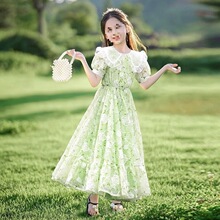 女童运动连衣裙2026新款儿童公主裙大童小女孩洋气超好看裙子夏装