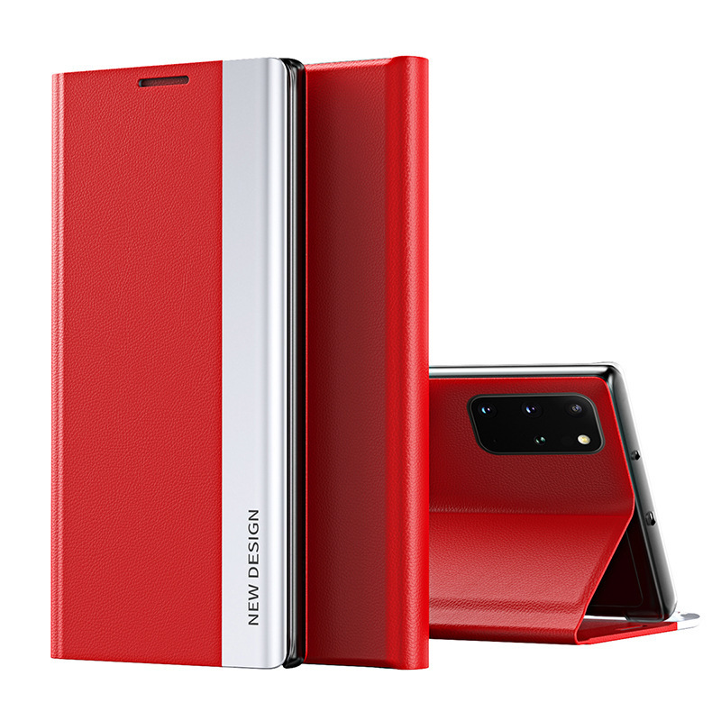 Foreign Trade Suitable S23U Samsung Mobile Phone Leather Case S23 Bracket Shell Flip A05S Light and Thin 24Ultra Mobile Phone Case