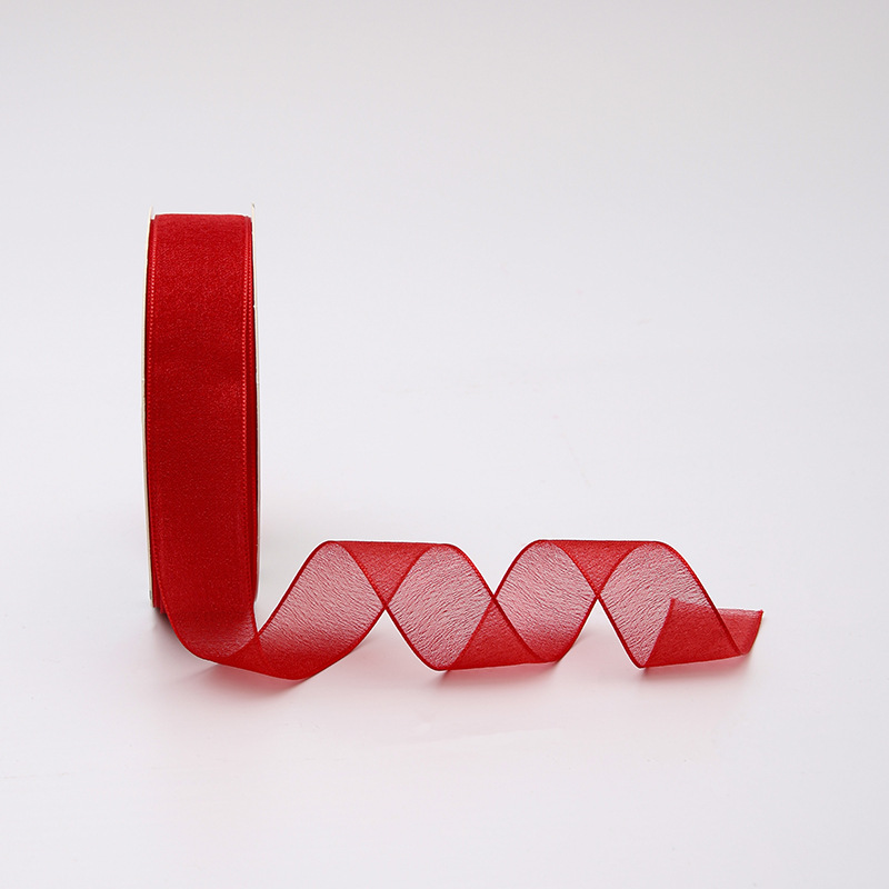 Hielo y nieve cinta de hilo flor de regalo embalaje cinta ramo cinta cinta horneado cinta de hilo de cola de pescado caja de regalo material decorativo