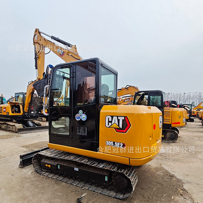 Excavadora pequeña CAT305.5E2 excavadora de segunda mano image 5
